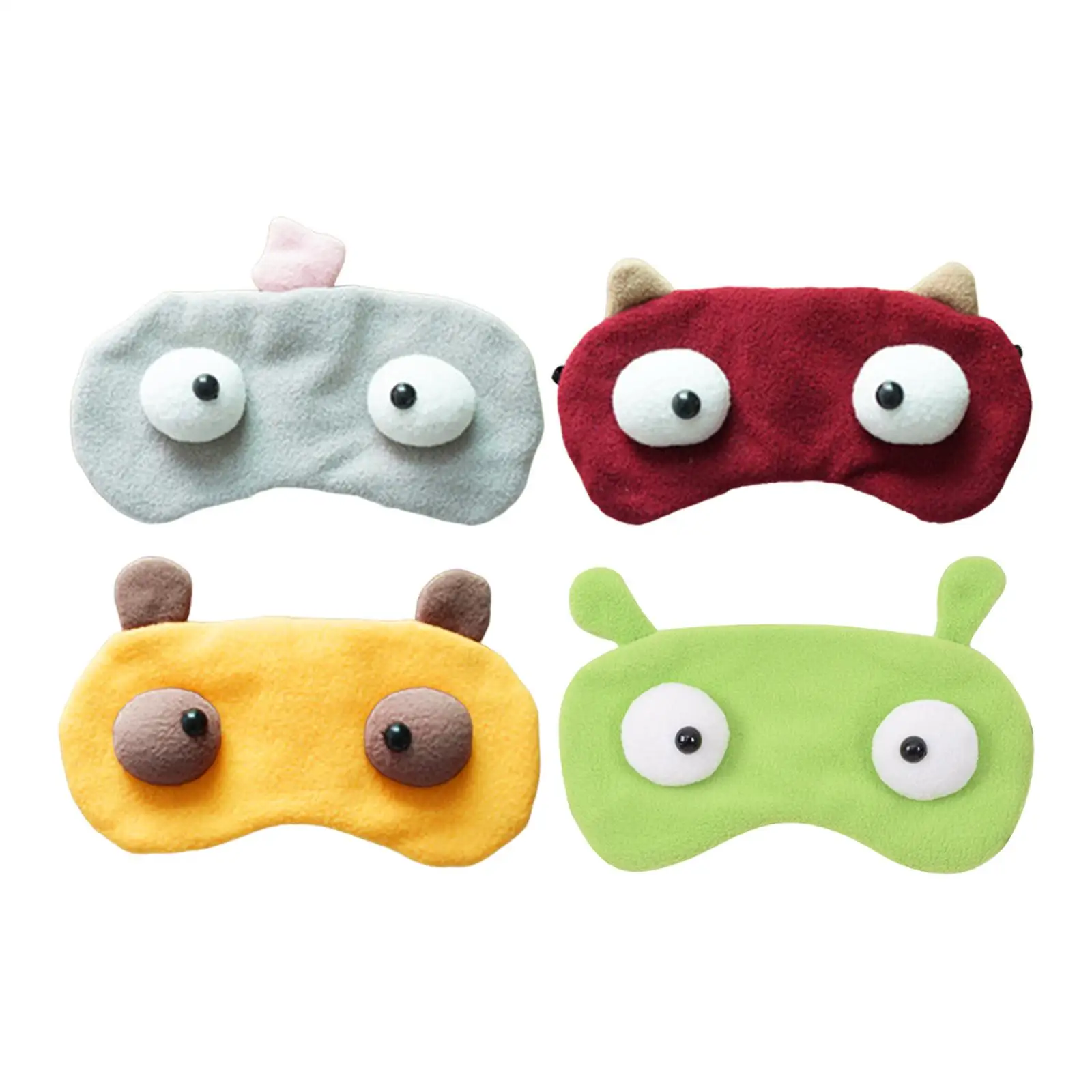 

Забавная маска для сна, повязка на глаз, милая маска для сна для детей и взрослых, летнее дремство