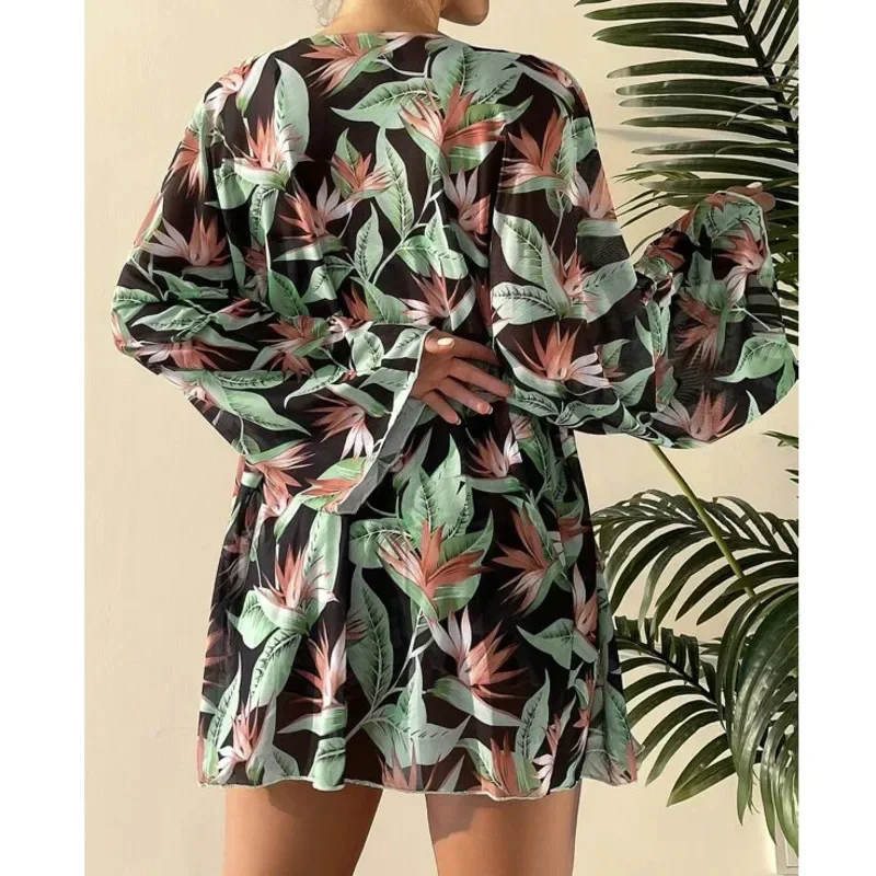 جديد منفصل المايوه Tankini مجموعة ملابس السباحة النسائية 2025 ملابس الشاطئ الرياضية قطعتين ثوب السباحة الفتيات بركة النساء لباس سباحة