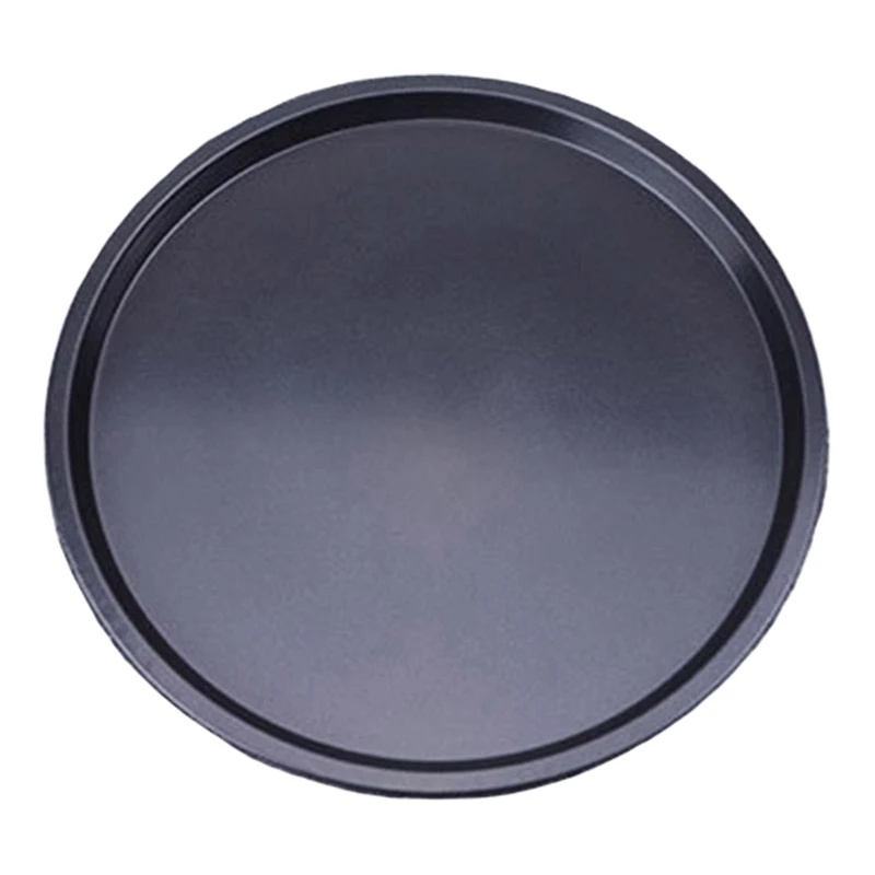 2024 New 9/10/11/12/14-Inch Non-Stick Pizza Pan Carbon Steel Pizza Oven Tray Shallow Round Pan Roasting Tin Baking Tool