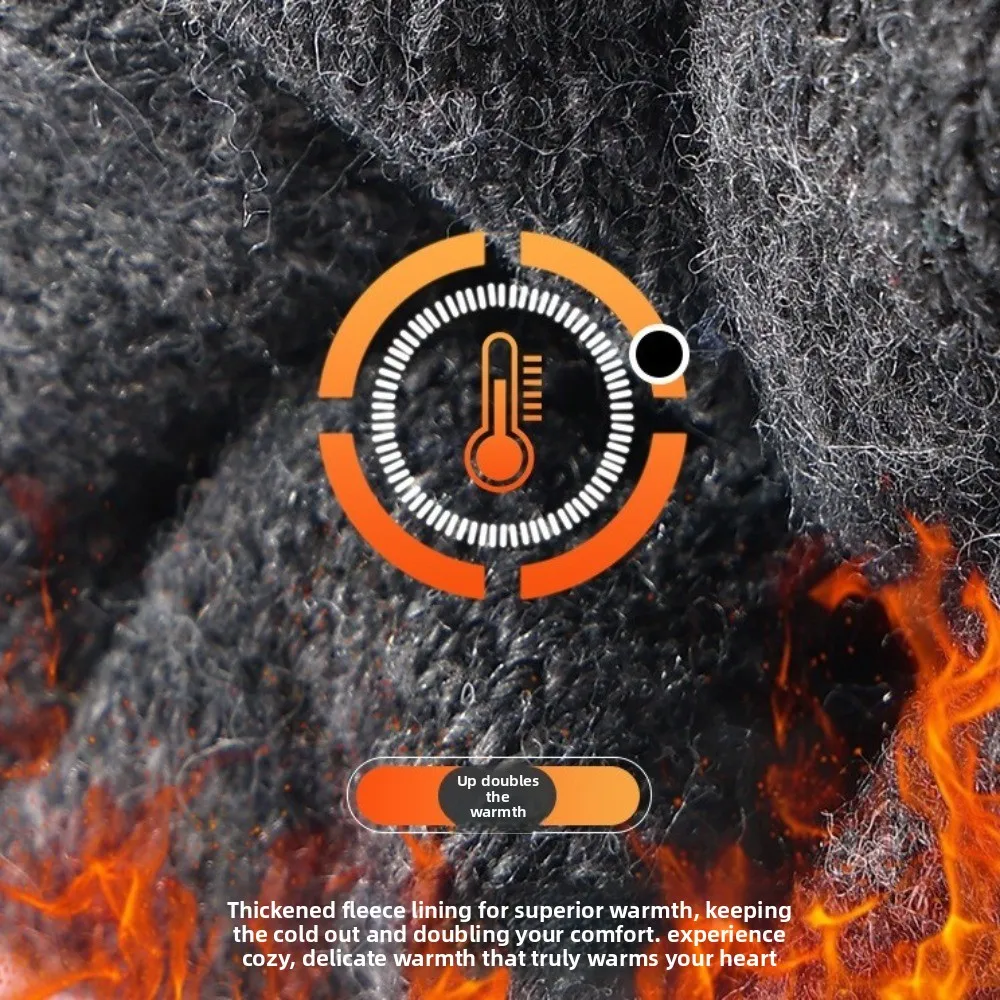 

Новые ветрозащитные зимние перчатки, толстые мягкие перчатки с сенсорным экраном, термомостойкие велосипедные перчатки для офиса