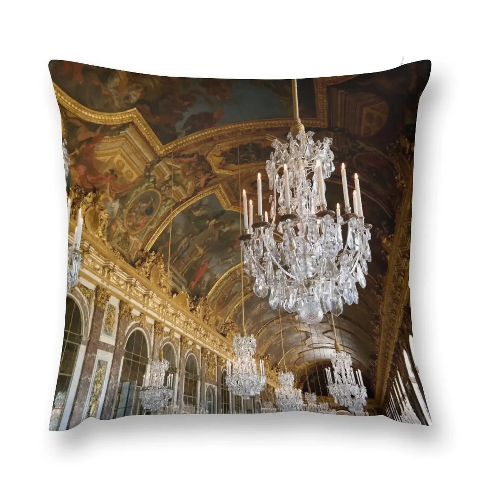 

Hall of Mirrors, Versailles Throw Pillow christmas pillowcases Sofa Cushion Cover pillow