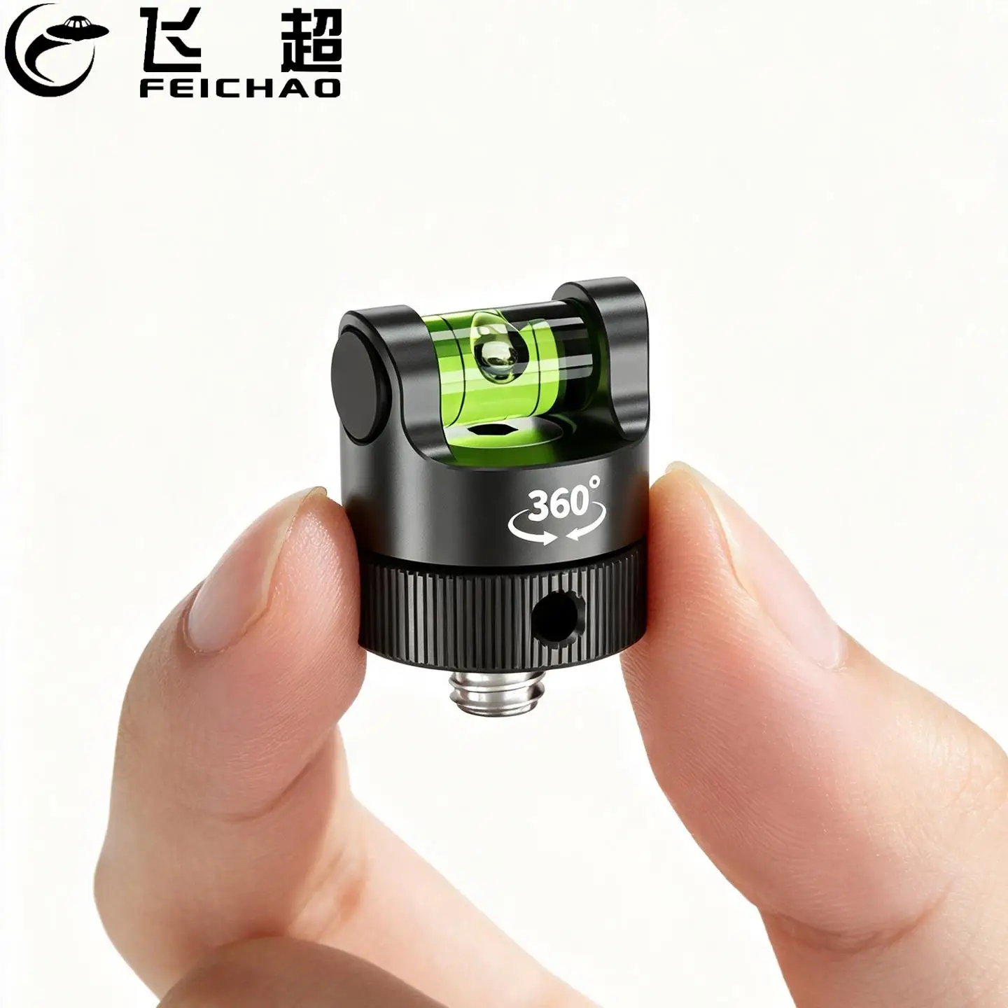 360° Rotating Bubble Level with 1/4 Screw for Sony Canon for Nikon DSLR Camera Cage Tripod Gimbal Stabilizer Time Lapse Shooting
