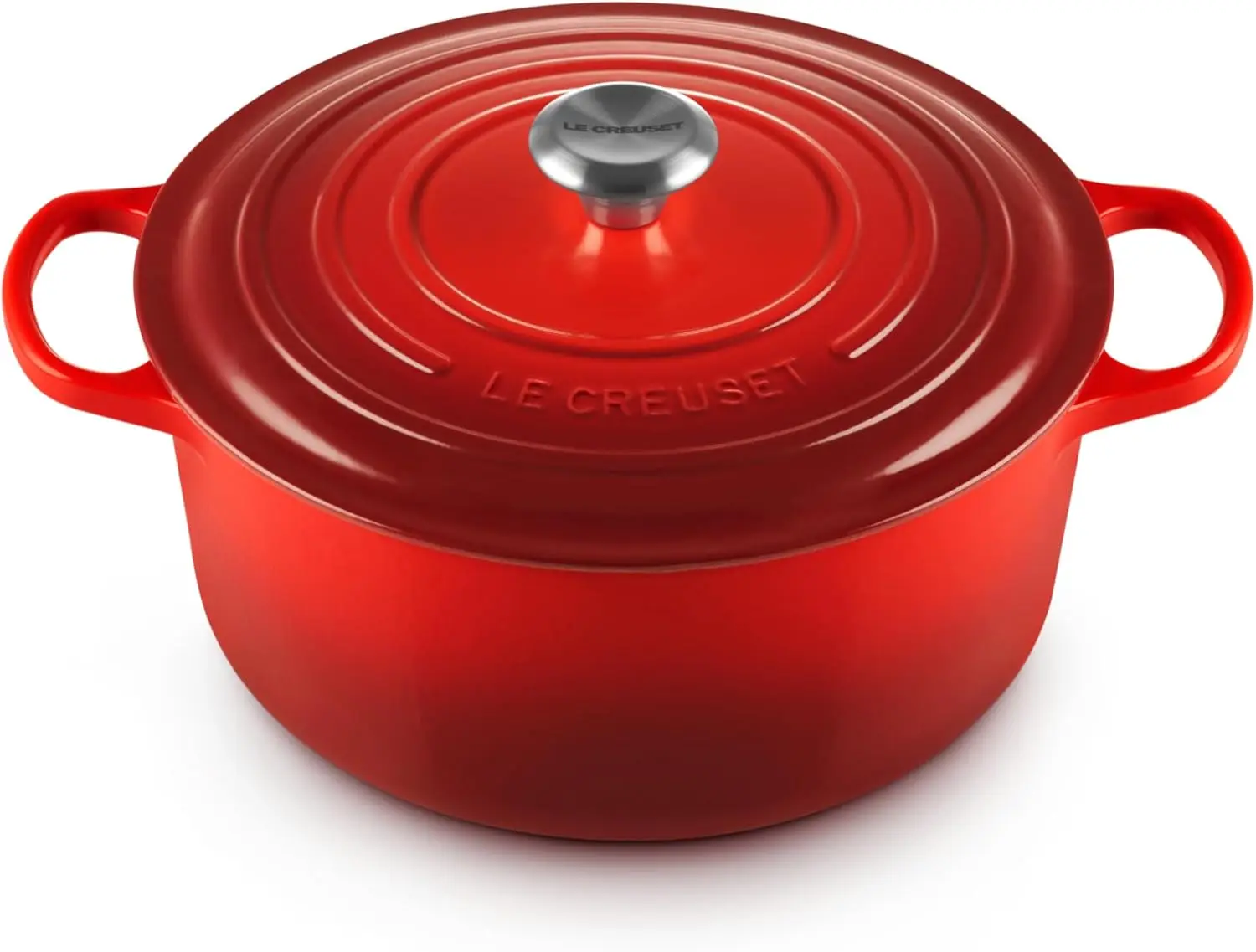 Enameled Cast Iron Signature Round Dutch Oven