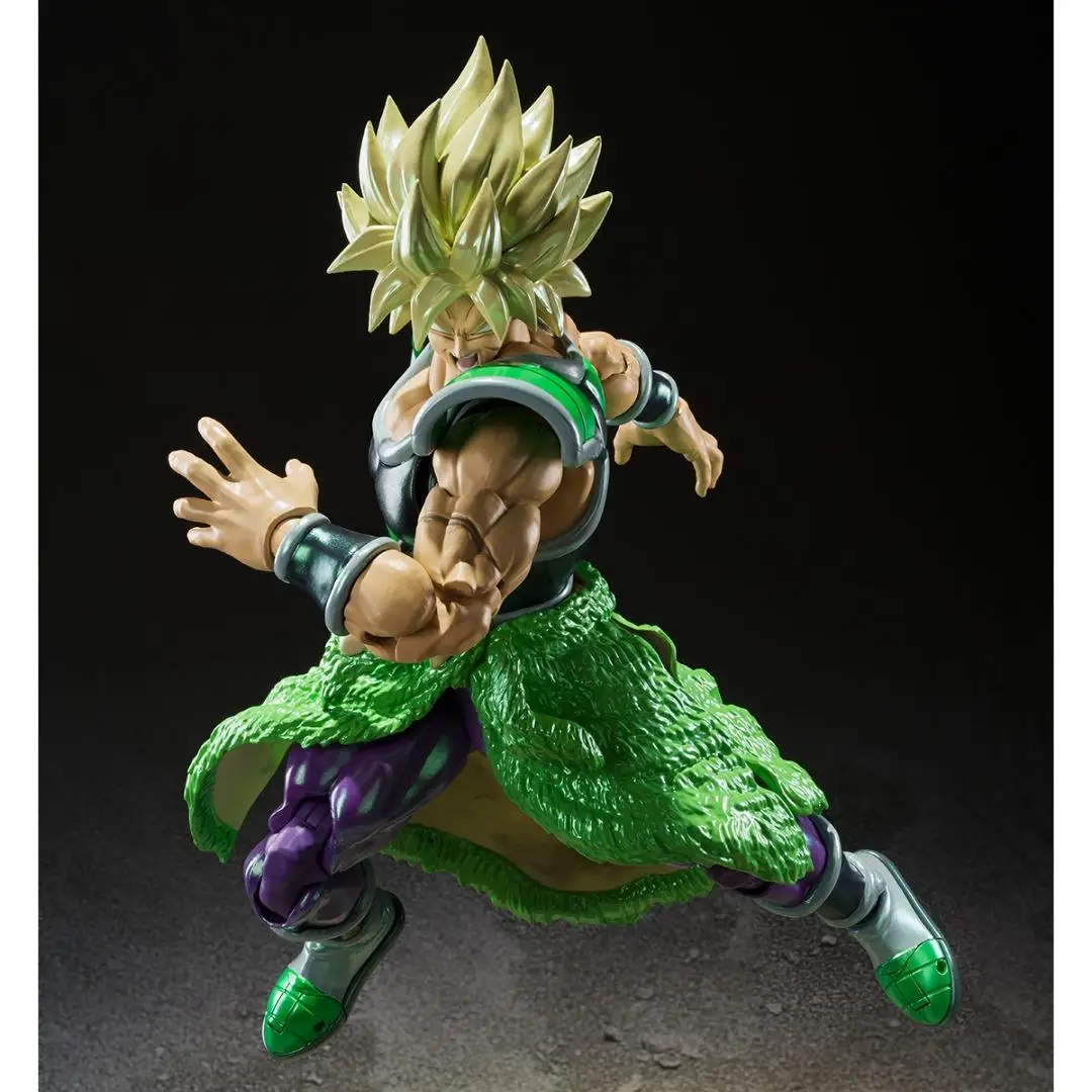 Original Dragon Ball Figures Broli Anime Figure Saiyan Broli Figurine Nycc Shf Statue Model Collection Room Decoration Toy Gift