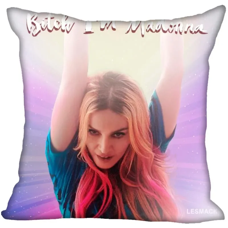 Madonna Pillow Case For Home Decorative Pillows Cover Invisible Zippered Throw PillowCases 45X45cm