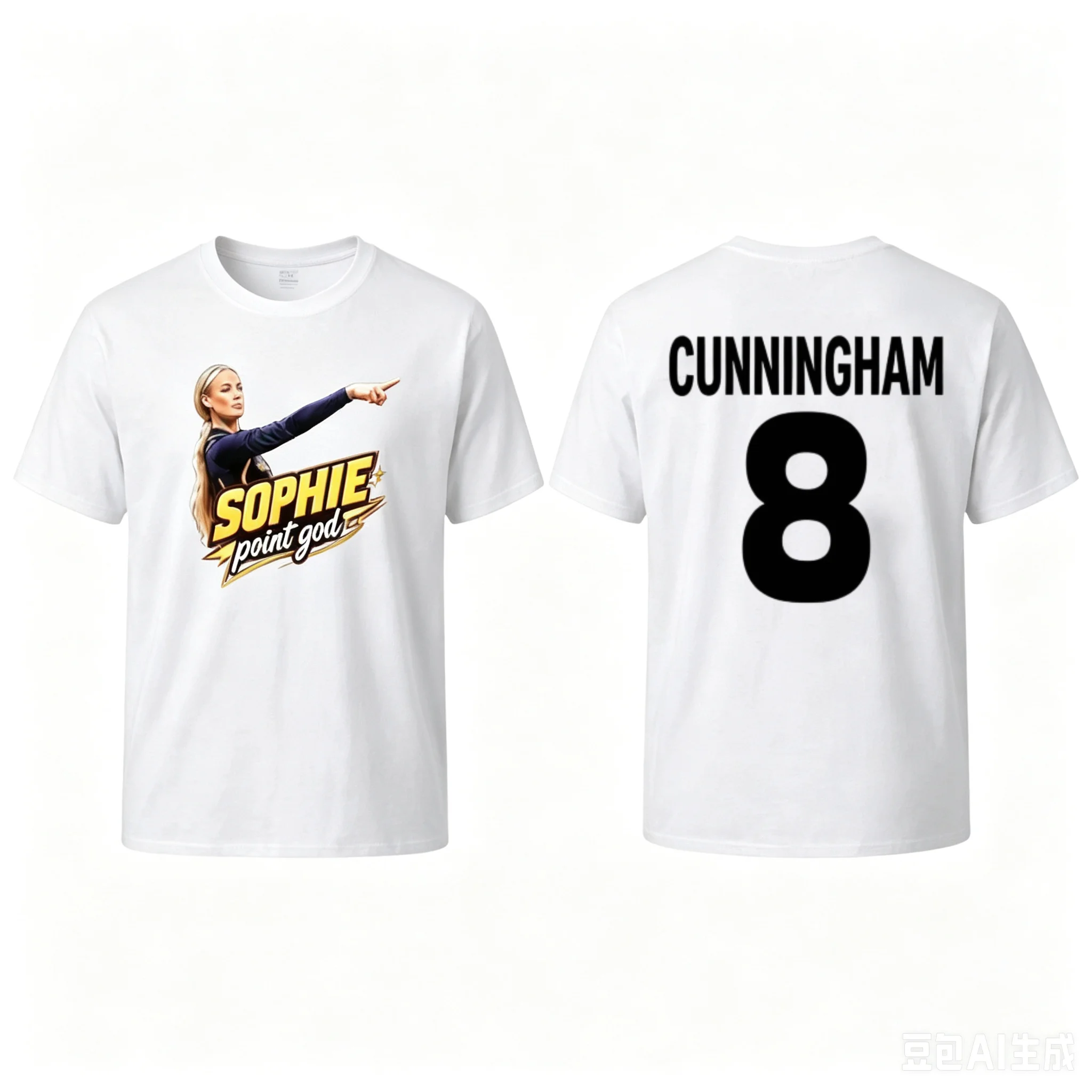 Basketball Sports Double Sided Graphic Tee Men Retro Athlete Portrait Number Art Print Soft Cotton Short Sleeve Tshirt