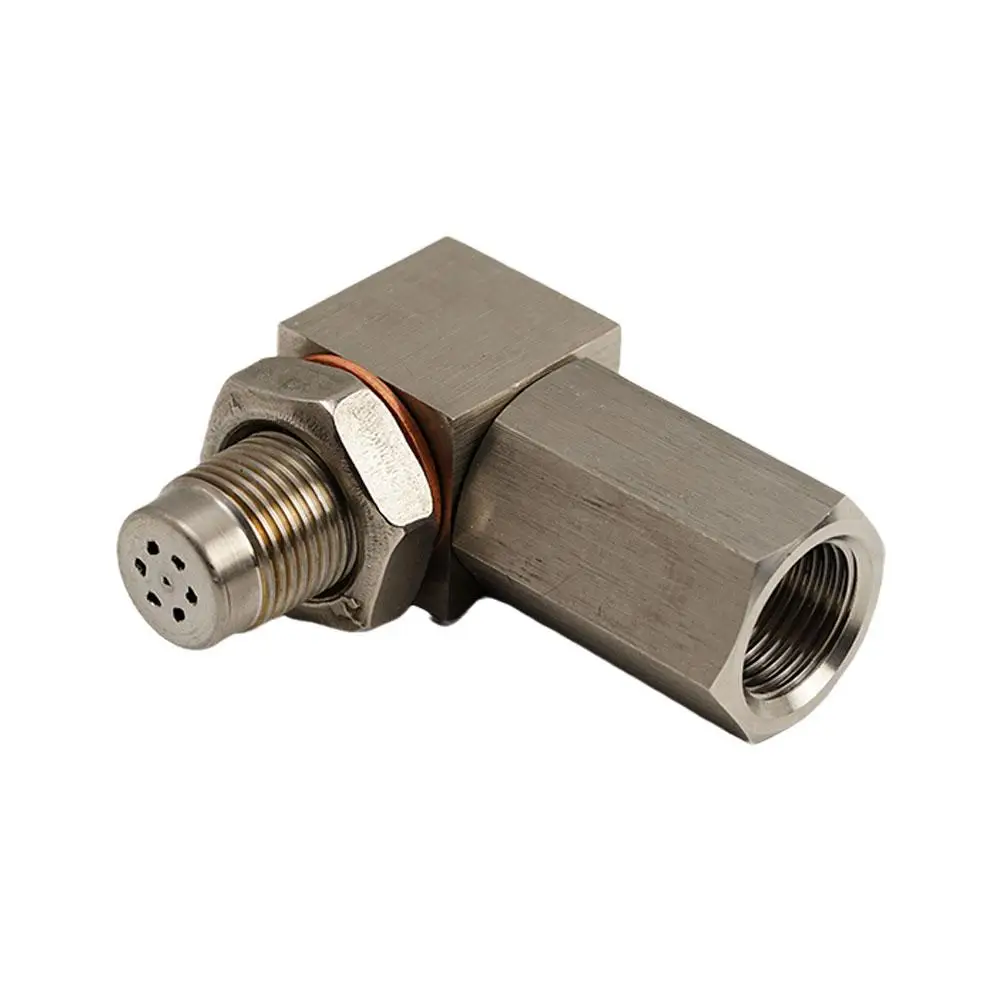 Universele M 18*1.5 O2 Zuurstof Sensor Extender 90 Graden 02 O2 Converter Sensor Bung Uitbreiding Katalytische Zuurstof Spacer M4i8