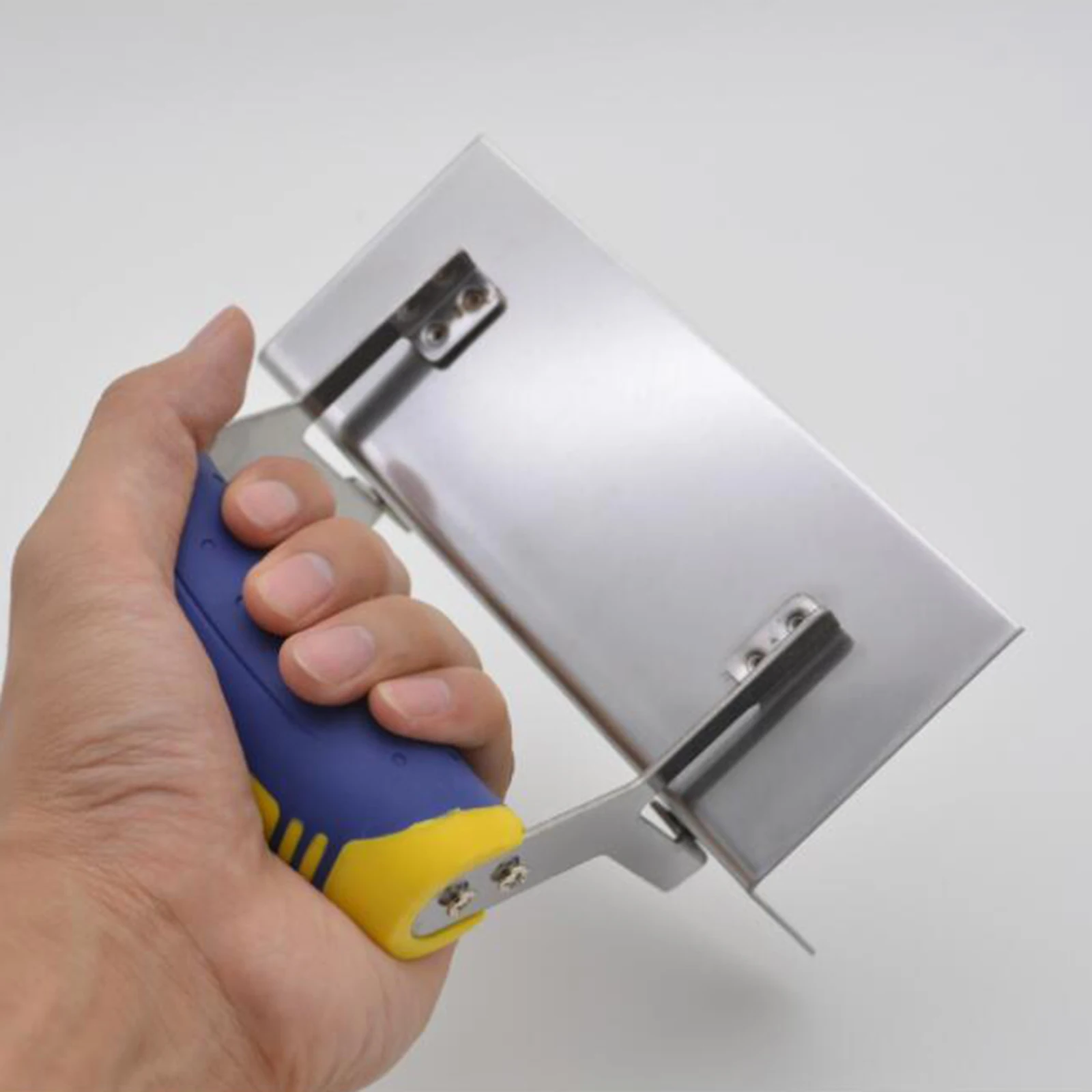 Drywall Corner Shaping Tool, Stainless Tool with Grip Handle Premium
