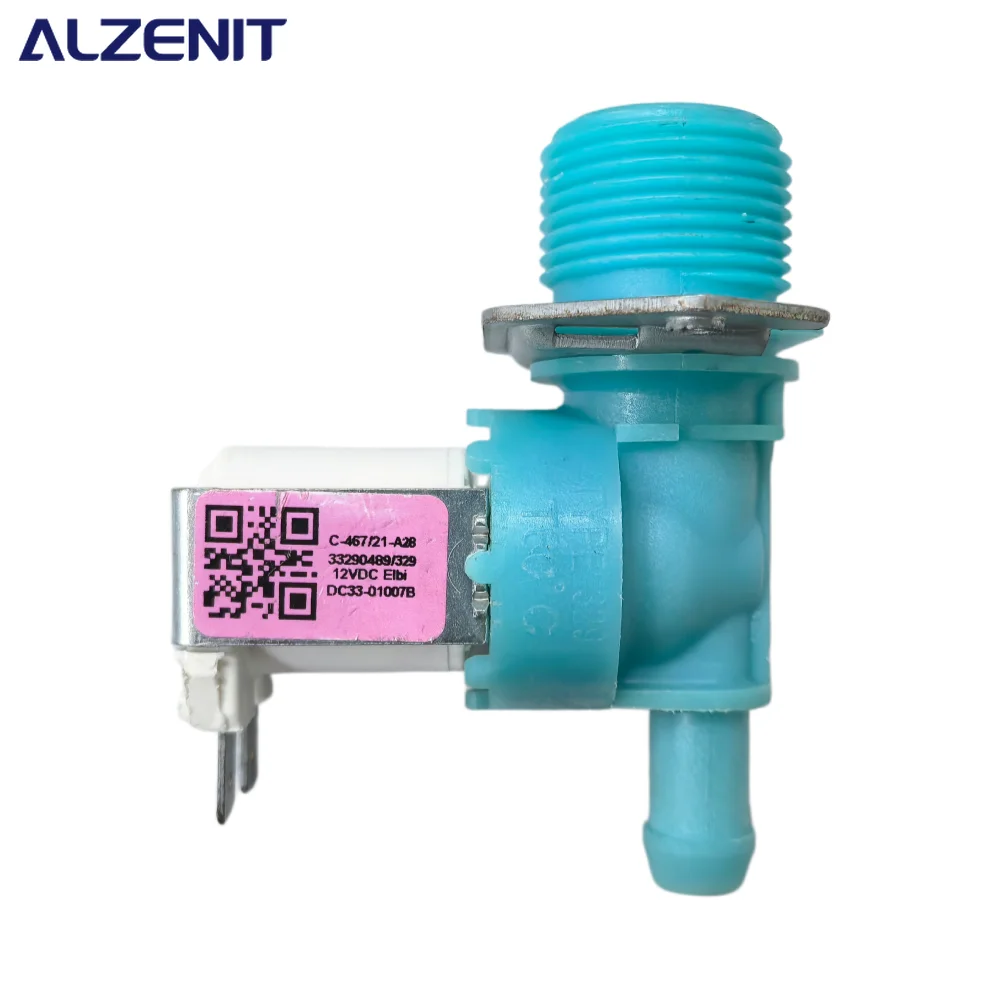 New For Samsung Washing Machine DC33-01007B 12V Electric Water Inlet Solenoid Valve Washer Replacement Parts