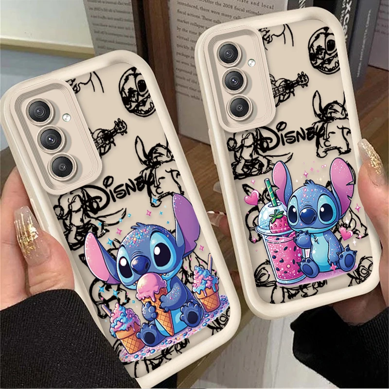 ดิสนีย์สติทช์สตรอเบอร์รี่สำหรับซัมซุงกาแล็คซี่ A54 A05 A05S A34 A24 A14 A53 A33 A23 A13 A52 A52S A32 A22 A12 A71 A51 A31 A50