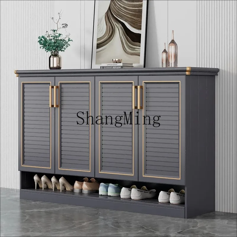 LXY simple household villa entrance outdoor waterproof and sunscreen large-capacity storage cabinet