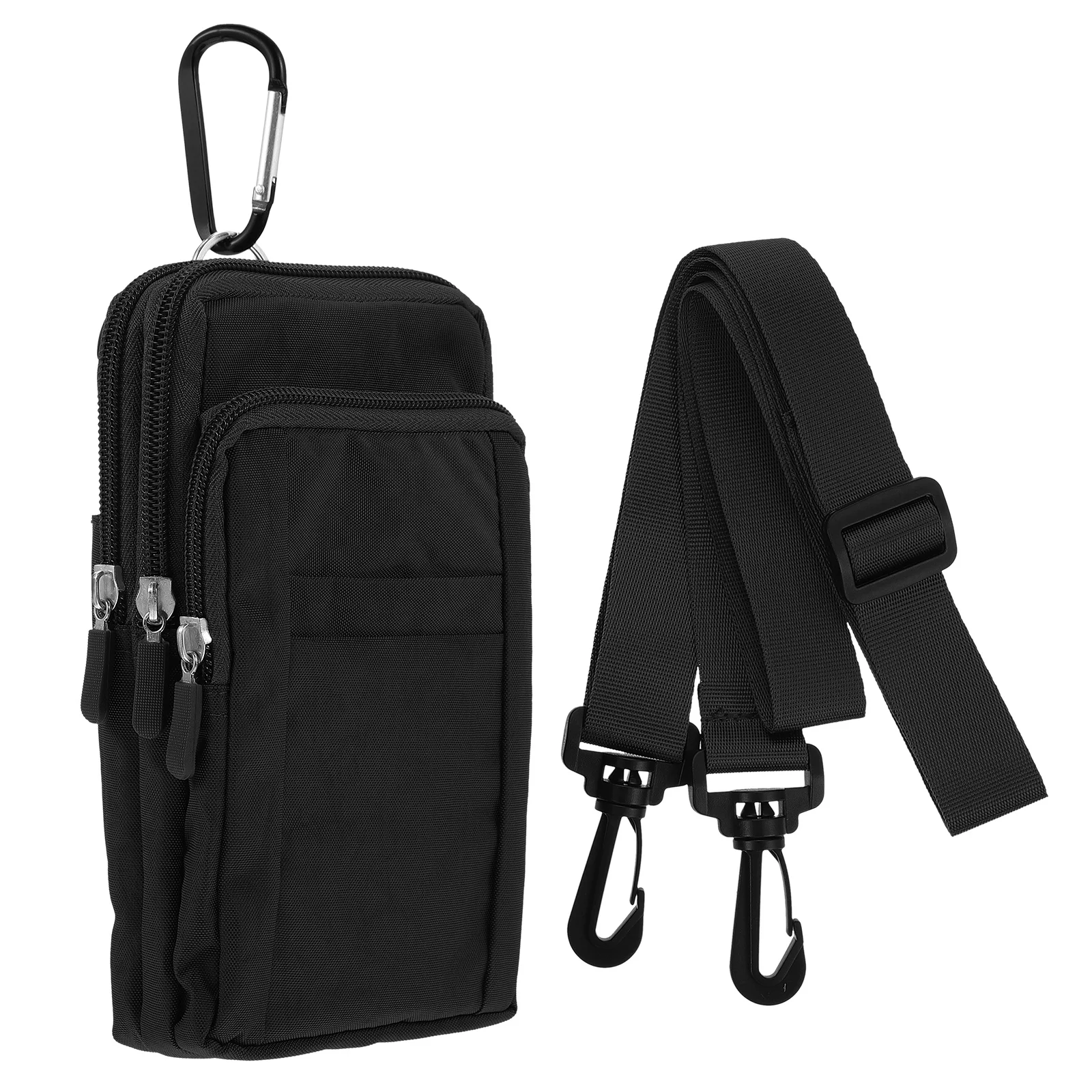 

1Pcs Phone Waist Bag Nylon Waterproof Casual Crossbody Storage Bag for Men Women Running Hiking Sports Outdoor