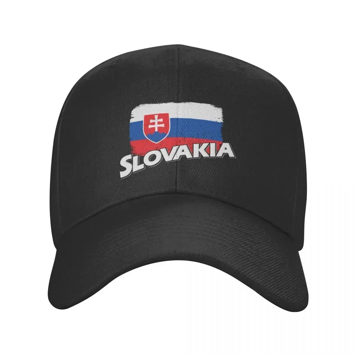 Boné de beisebol com bandeira da Eslováquia, viseira, cosplay, designer, homem, mulher