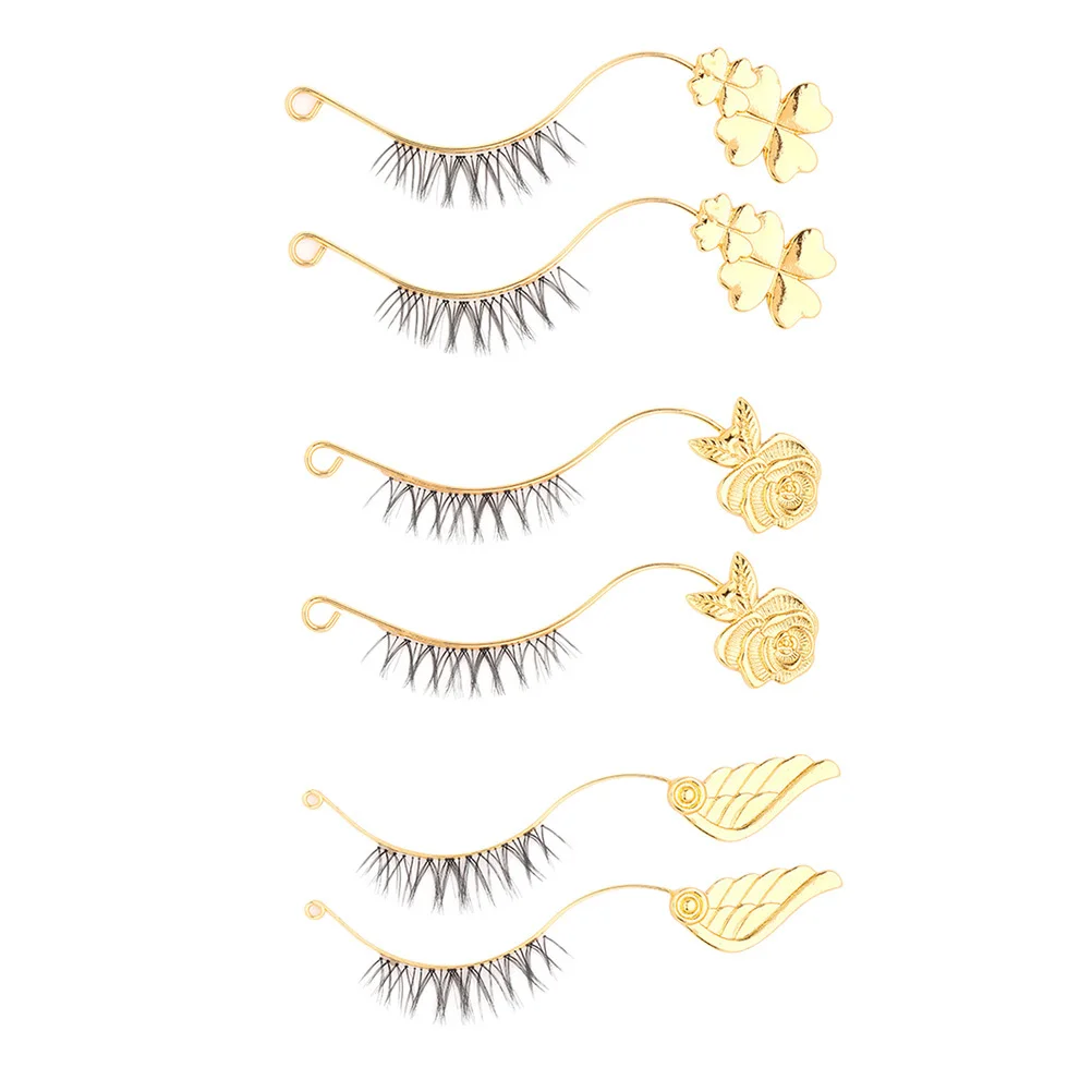 أداة عرض الرموش المعدنية، مساعد تطبيق الرموش الصناعية، حافة ناعمة لتطعيم الرموش، ترتدي الرموش الرائعة #5