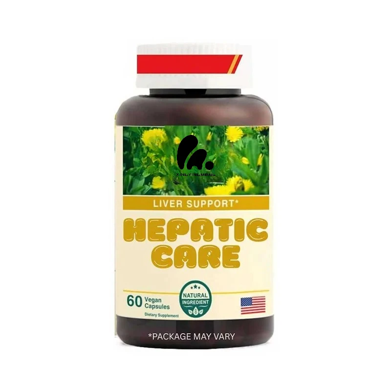 1800mg Herbal Formula Containing Organic Milk Thistle, Turmeric, and Dandelion Roots, Supporting Daily Liver Health, 60 Capsules