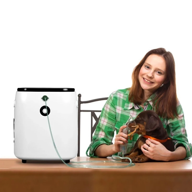 【Best-selling】Factory Supply 1-7L Flow Dog Mini Portable Therapy Concentrator  For Animals