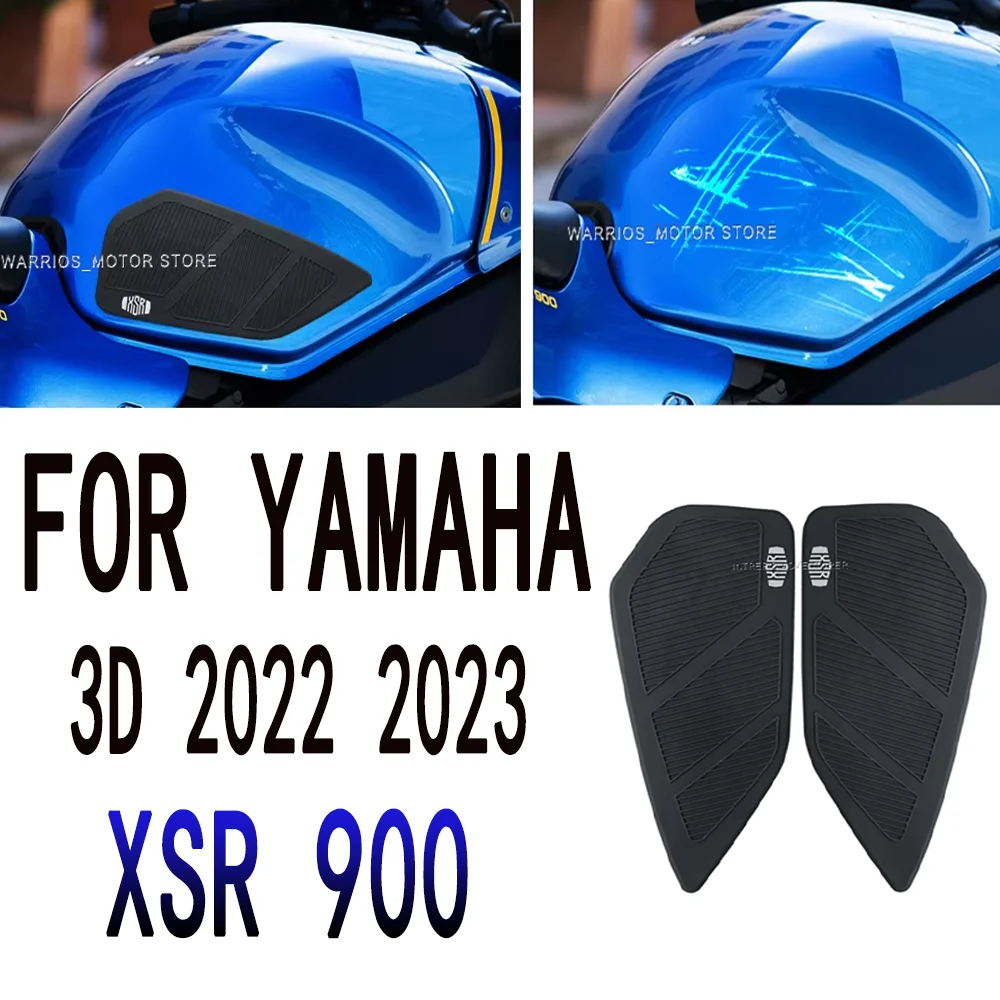

For XSR 900 xsr900 2022 2023 Motorcycle Fuel Gas Tank Pad Anti Slip Protector Stickers Knee Grip Decals