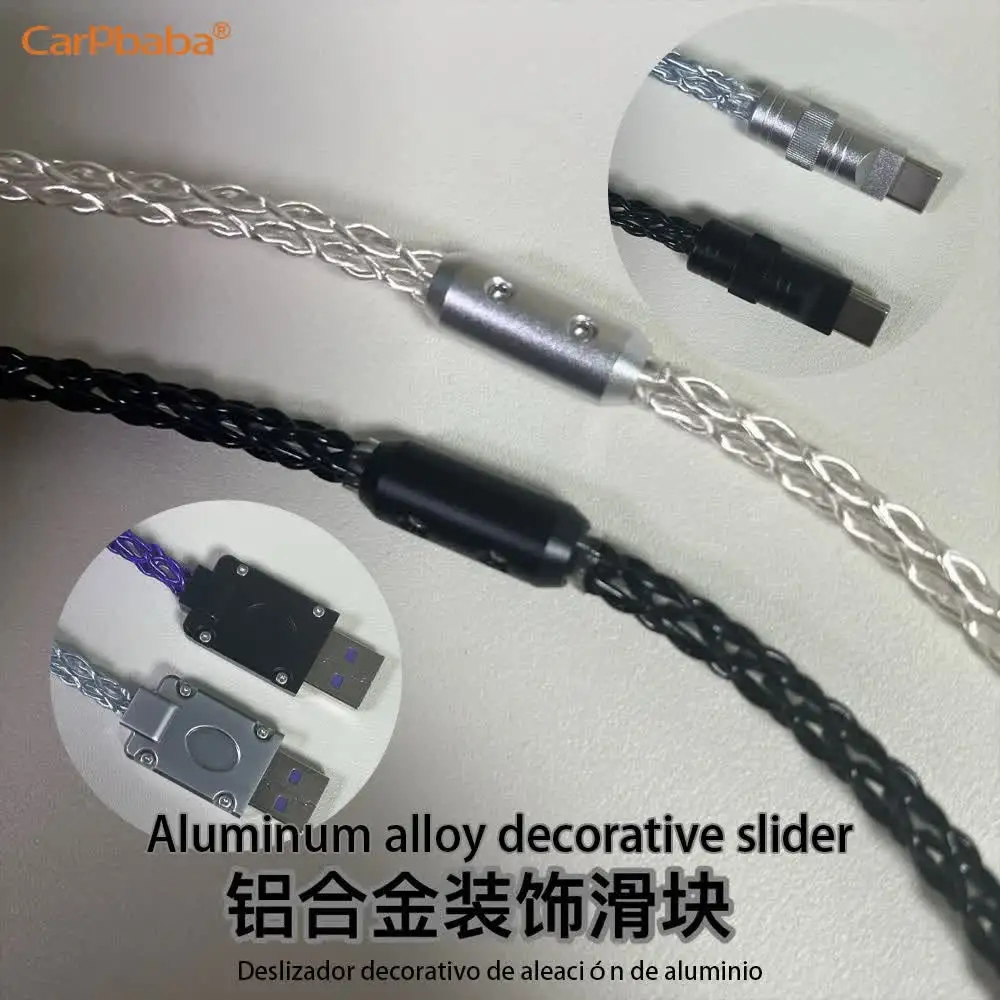 G1HM6 8K USB 허브 게이밍 USB 허브-2-to-3 포트 8000Hz 독립 전원 스크린 포함 게이밍 분위기 데스크 설정용