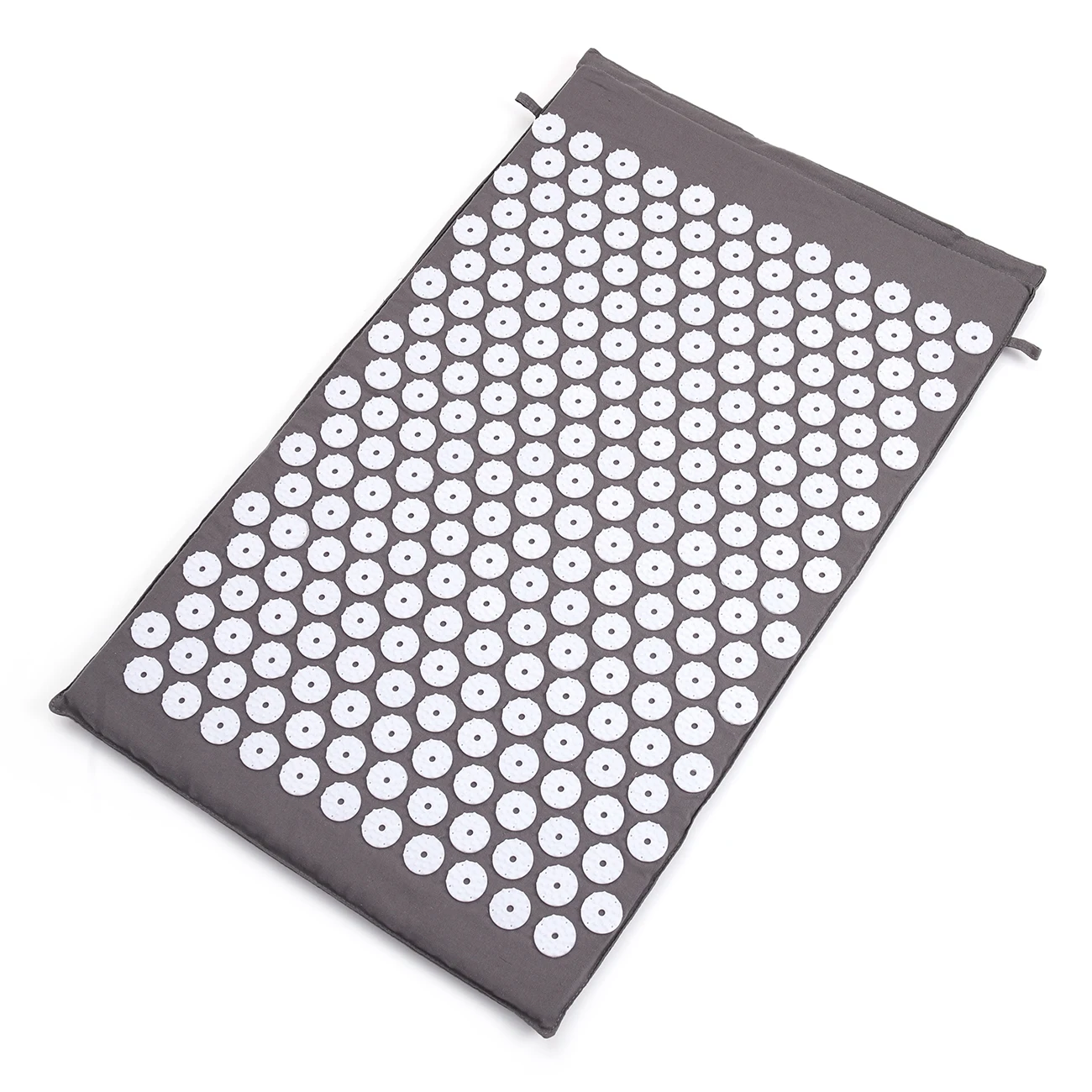 68*42*2cm Dark Gray Acupressure Massage Mat & Pillow Set Free Storage Bag