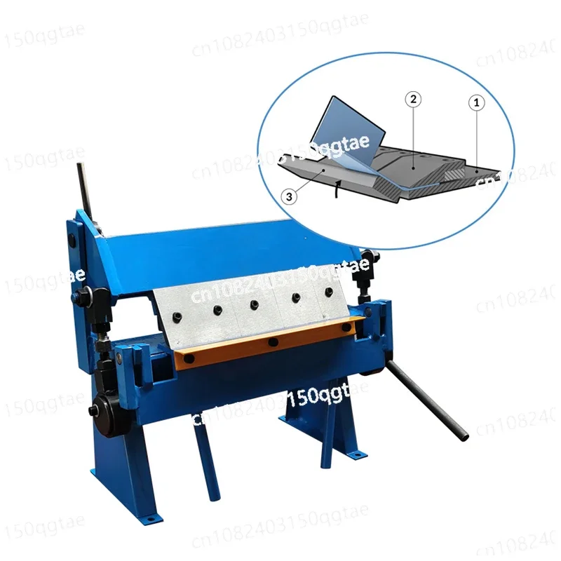 305 MM Manual Sheet Metal Bending Machine Micro Shearing Equipment 0-135 Degrees Hemming Tools Suitable for Iron Copper Aluminum