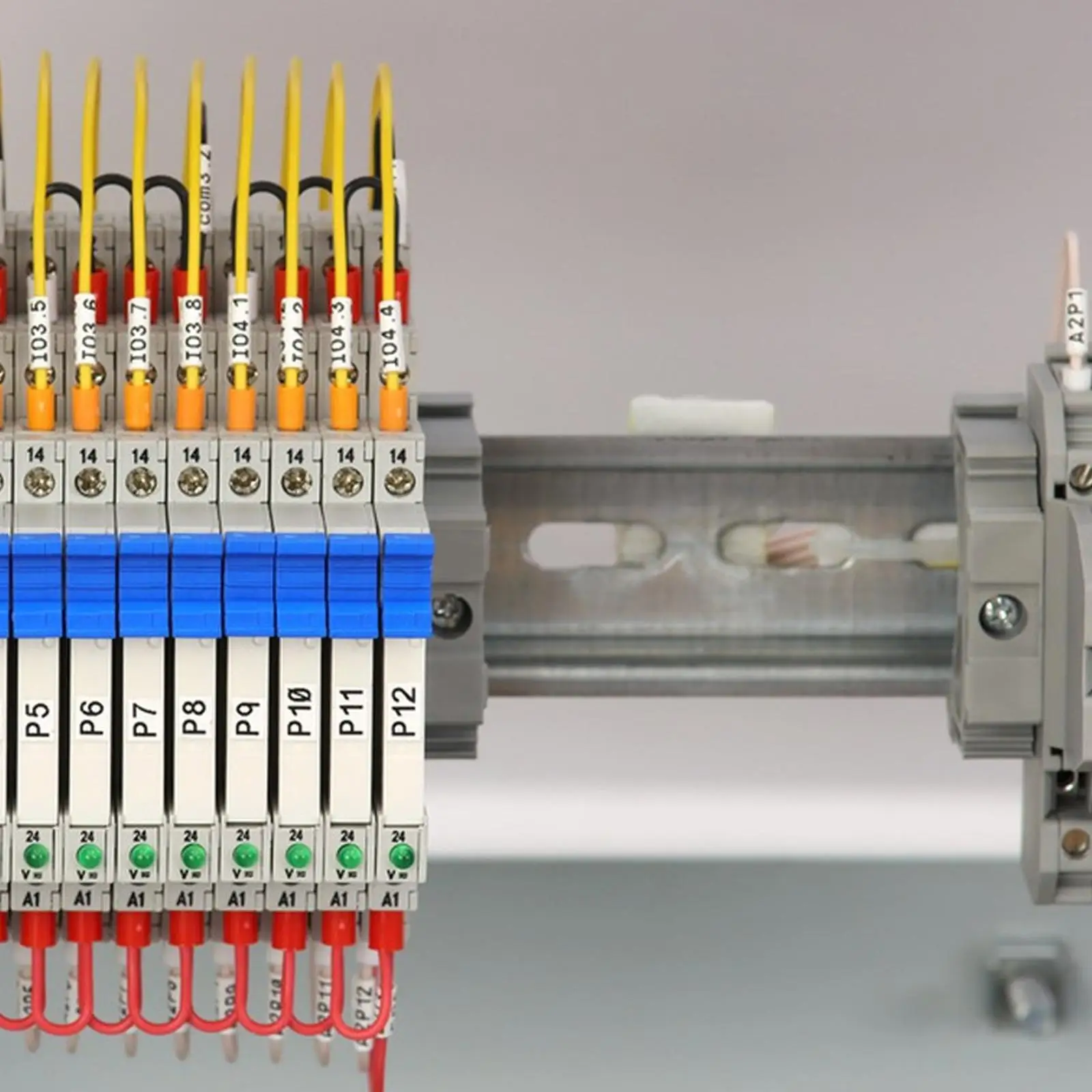 10Pcs Aluminum Guide Rail Circuit Breaker Din Slotted Switch Panel Mounting Track Electrical Hardware Fixing Solution