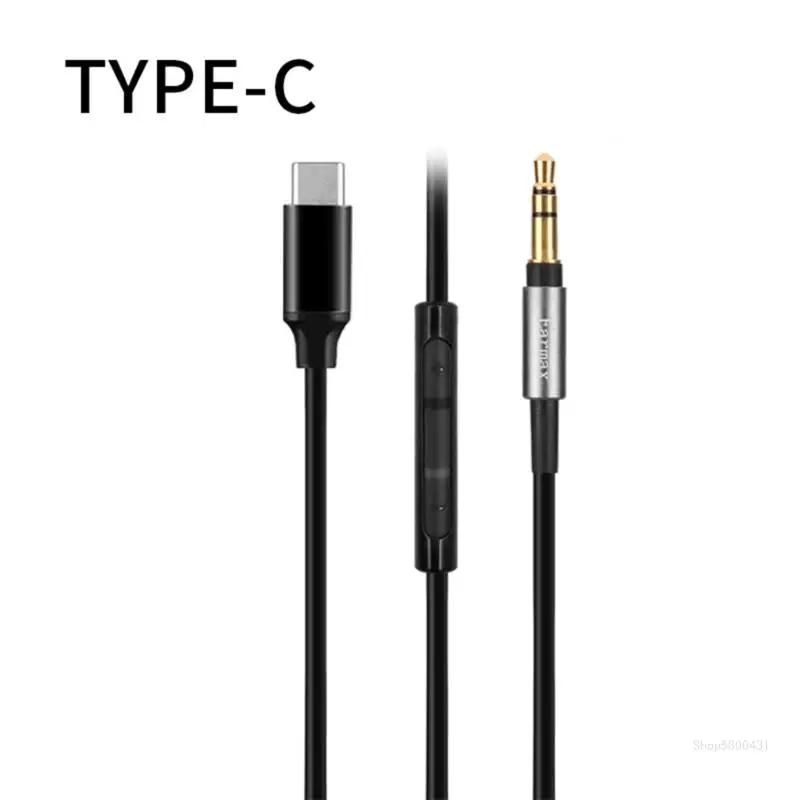 

for MDR1A 1000XM3 XM4 1AM2 Headsets with Wire Control Nylon Braided Cable