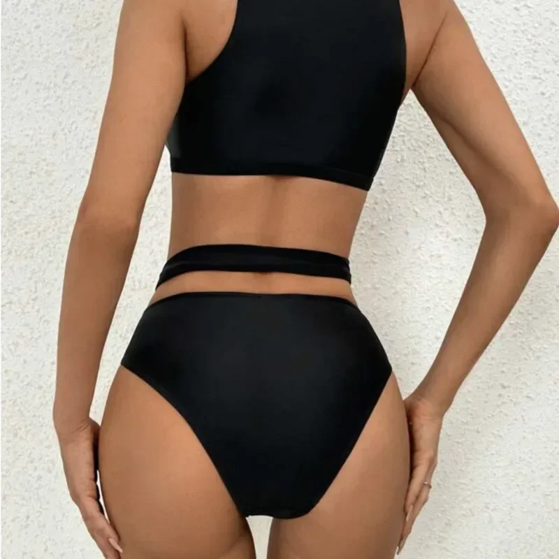 مثير الأسود صافي البيكينيات المايوه النساء ملابس السباحة رفع الإناث شاطئ ملابس سباحة حريمي لباس سباحة البرازيلي مجموعة البكيني بركة السباح