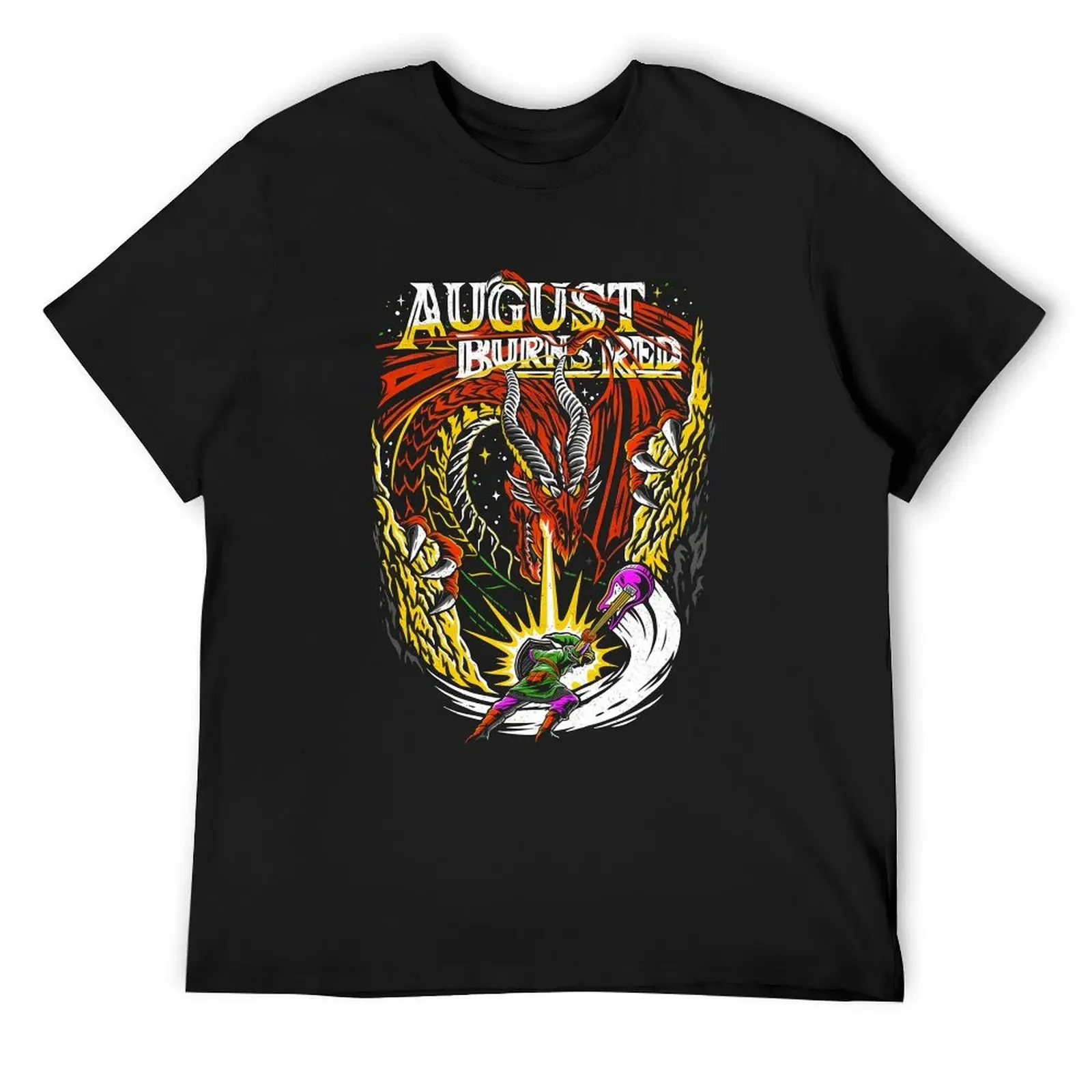 

August Burns Red - Hero and Dragon T-Shirt essential t shirt vintage mens big and tall t shirts