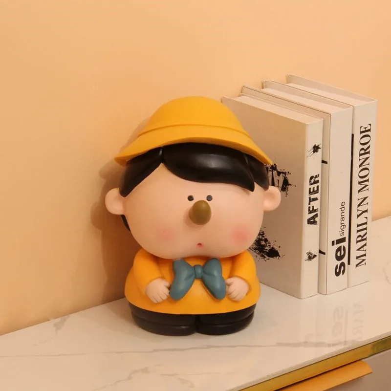Acrylic Kawaii Money Boxes Mini Vintage Kids Gift Decoration Beauty Fashion Piggy Bank Creative Tirelire Ornaments Home Decor
