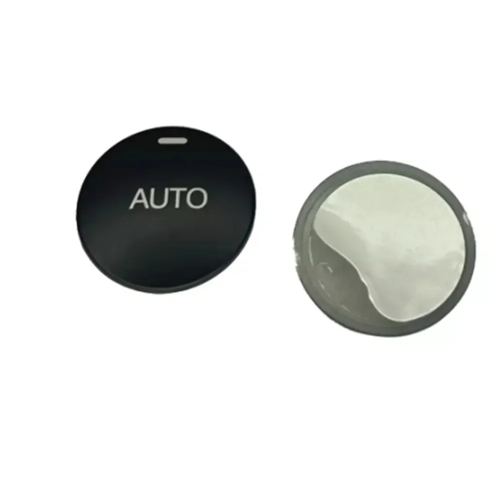 Black Car Central Air Conditioning Auto Buttons Cover Trim Stickers For Mercedes Benz C CLS GL GLK ML Class W204 W166 X204 C218