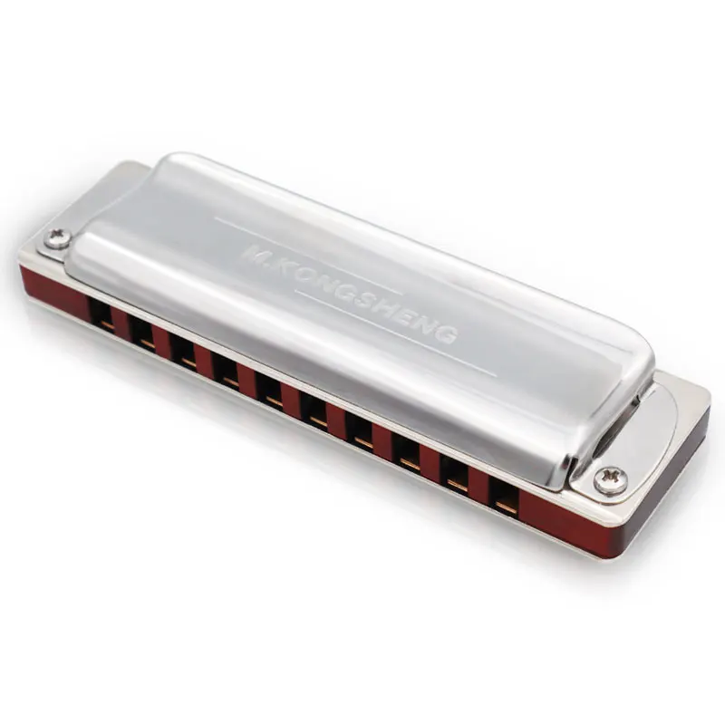 KONGSHENG SUNRISE diatonic 10hole high quality blues harmonica wood comb key of C/G/A/Bb/D/E/F/G/Ab/Db/Eb/Gb/B