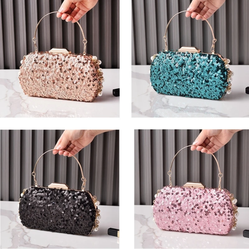 

H3CB Клатчи Кошельки Женские сумки с блестками на цепочке Вечерние сумки для вечеринок