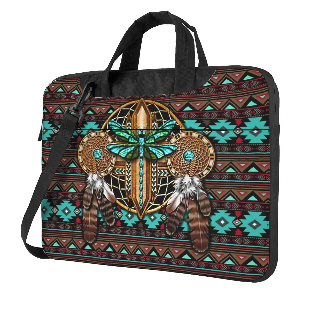 

Pattern Native Dragon LT Laptop Bag Case Protective Vintage Computer Bag Bicycle Crossbody Laptop Pouch