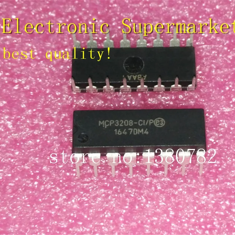 

Free Shipping 10pcs-50pcs MCP3208-CI/P DIP-16 New original IC In stock!