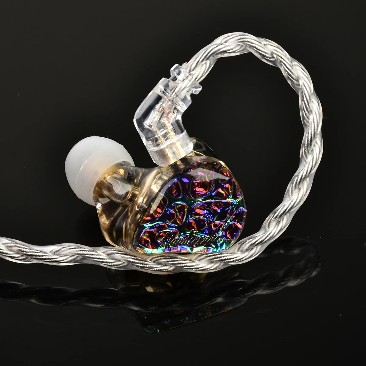 Tiandirenhe TD08pro Odin panel bass HIFI Earphones tuning port Dynamic Drivers IEM Earbuds DJ Headset stage qdc Graphene Cable