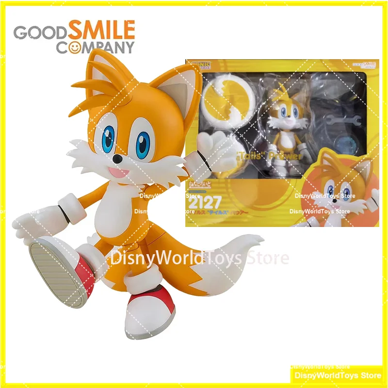Figuras de acción de Sonic the Hedgehog Tails, modelos de juguetes de Sonic, Miles, Tails, Prower, GSC 100% Original, en Stock, 2127