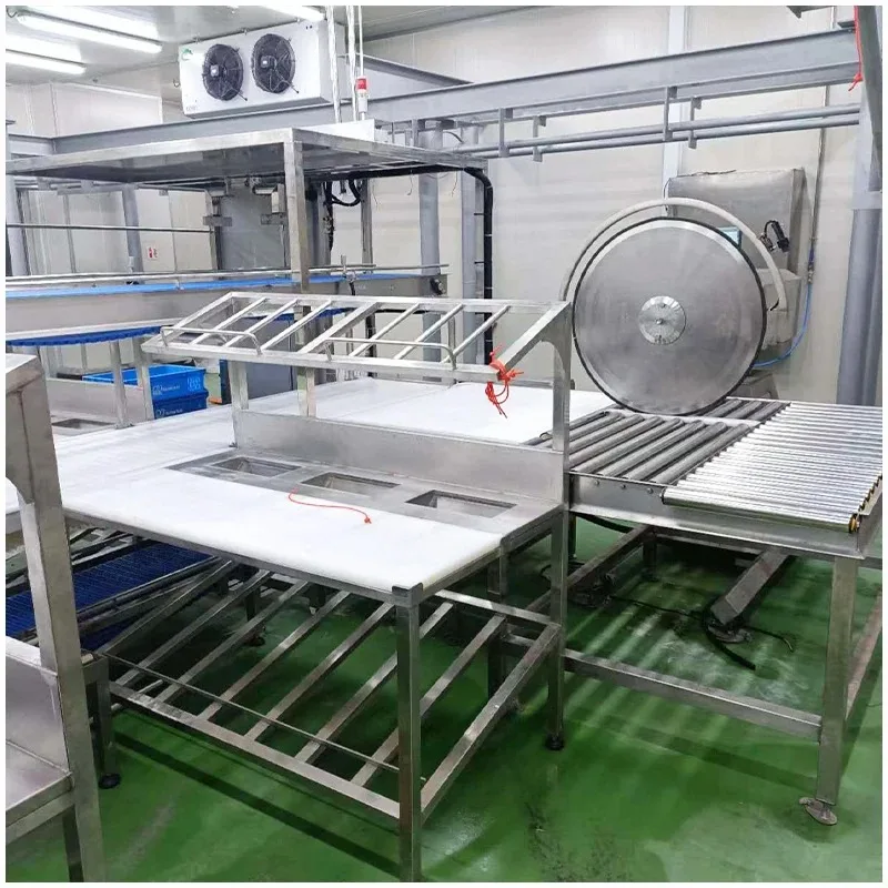 Efficiency Pig Hog Abattoir Slaughtering Equipment Cattle Slaughterhouse Machines Pork Cutting Circular Saw