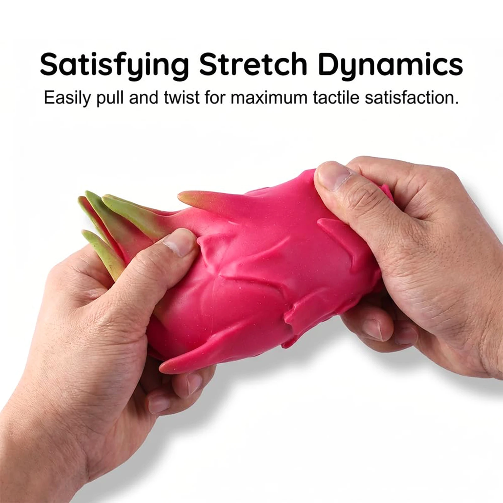 Langsam Aufsteigender Stressball Stressabbau Langsam Zurückfederndes Weiches Quetsch-Frucht-Fidget-Spielzeug-Set Party-Geschenke Niedliche Schreibtisch-Deko