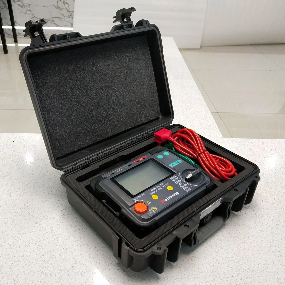 Factory Price Handheld 5kV Megohmmeter Resistance Meter High Voltage Ohm Meter 5000V Insulation Resistance Tester Price