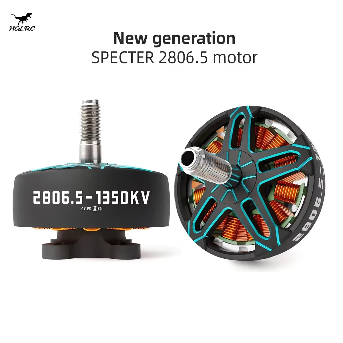 

HGLRC SPECTER 2806.5 1350KV 4-6S Brushless Motor for FPV Freestyle 7inch Long Range X8 Cinelifter Drones DIY Parts