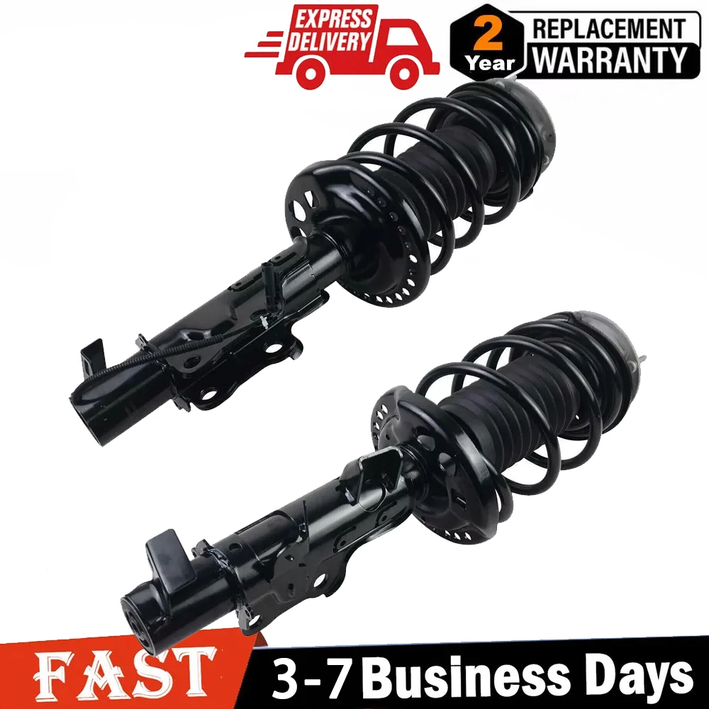 

1Pair Front Left+Right Shock Absorber Assys for Cadillac CTS w/ Electric 2014-20 23247464