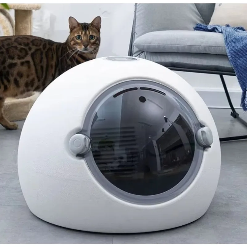 

Pet Drying Cabin Automatic Hair Drying and Grooming Box for Cats Dogs