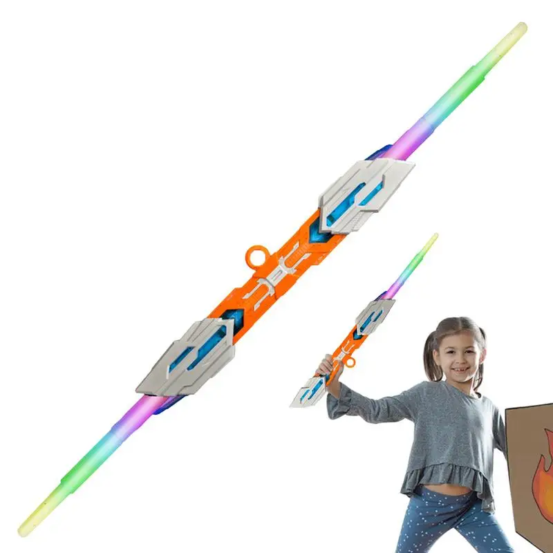 Light Sabers For Kids Laser Sword Retractable Flashing Lights saber Toy LED Retractable Lights saberes Swords With Colors Change