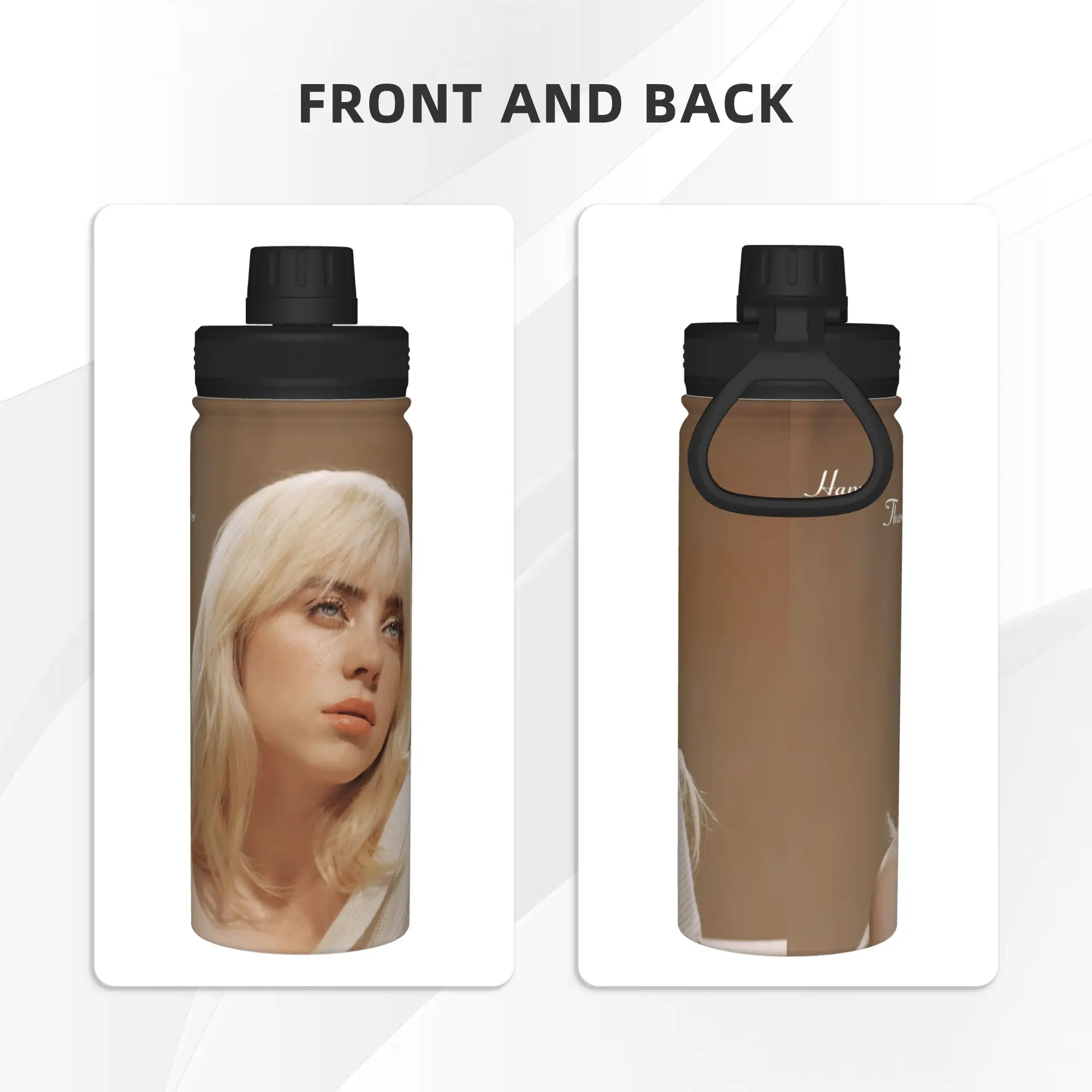 Singer Billies 18OZ Sports Insulated Kettle Coffee Cups Vacuum Flask Double Wall Mugs Hot Cold Drink