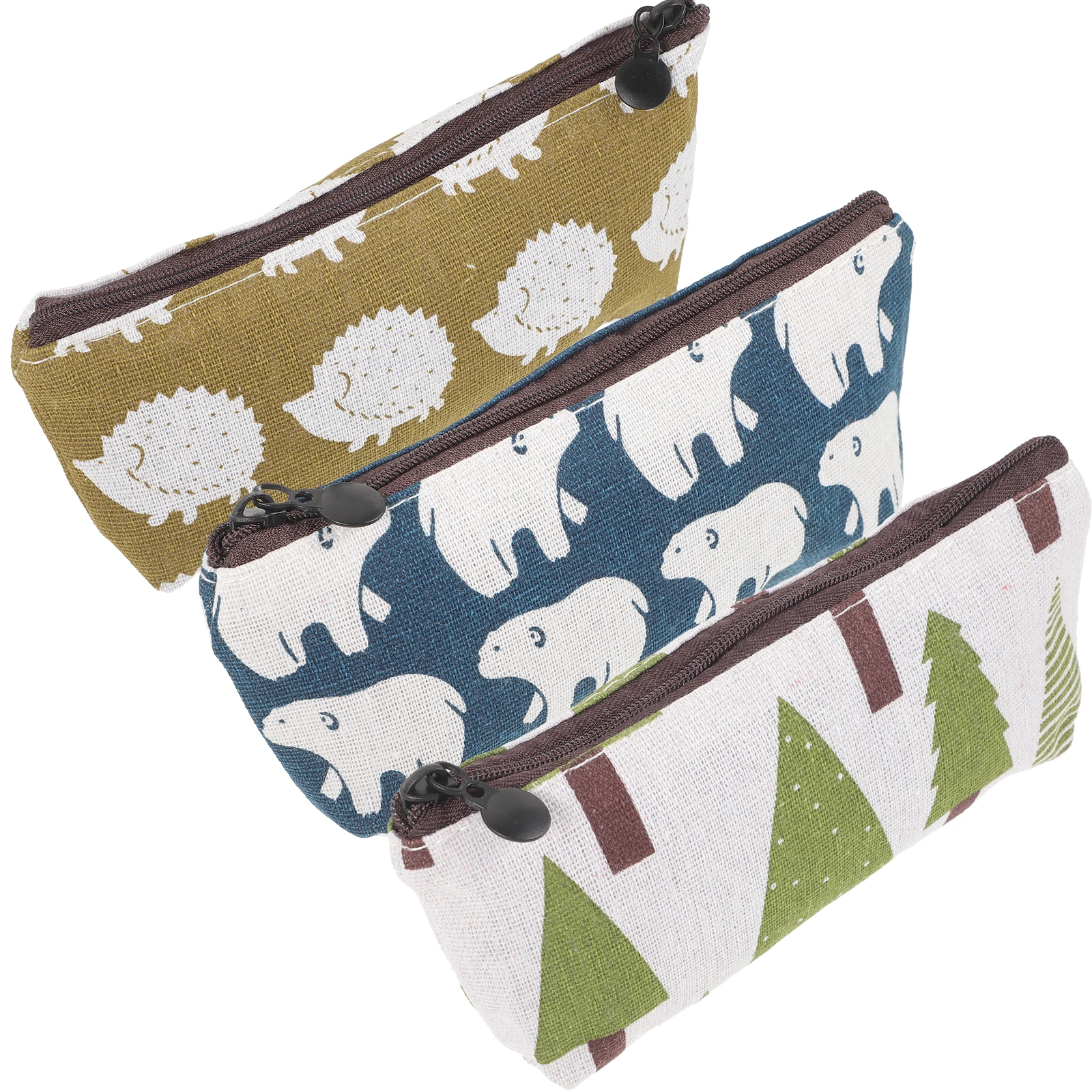 

5 pcs Cotton Napkin Bag Storage Box Fabric Paper Holder Tissue Container Cartoon Character Kids Bathroom Kitchen Travel