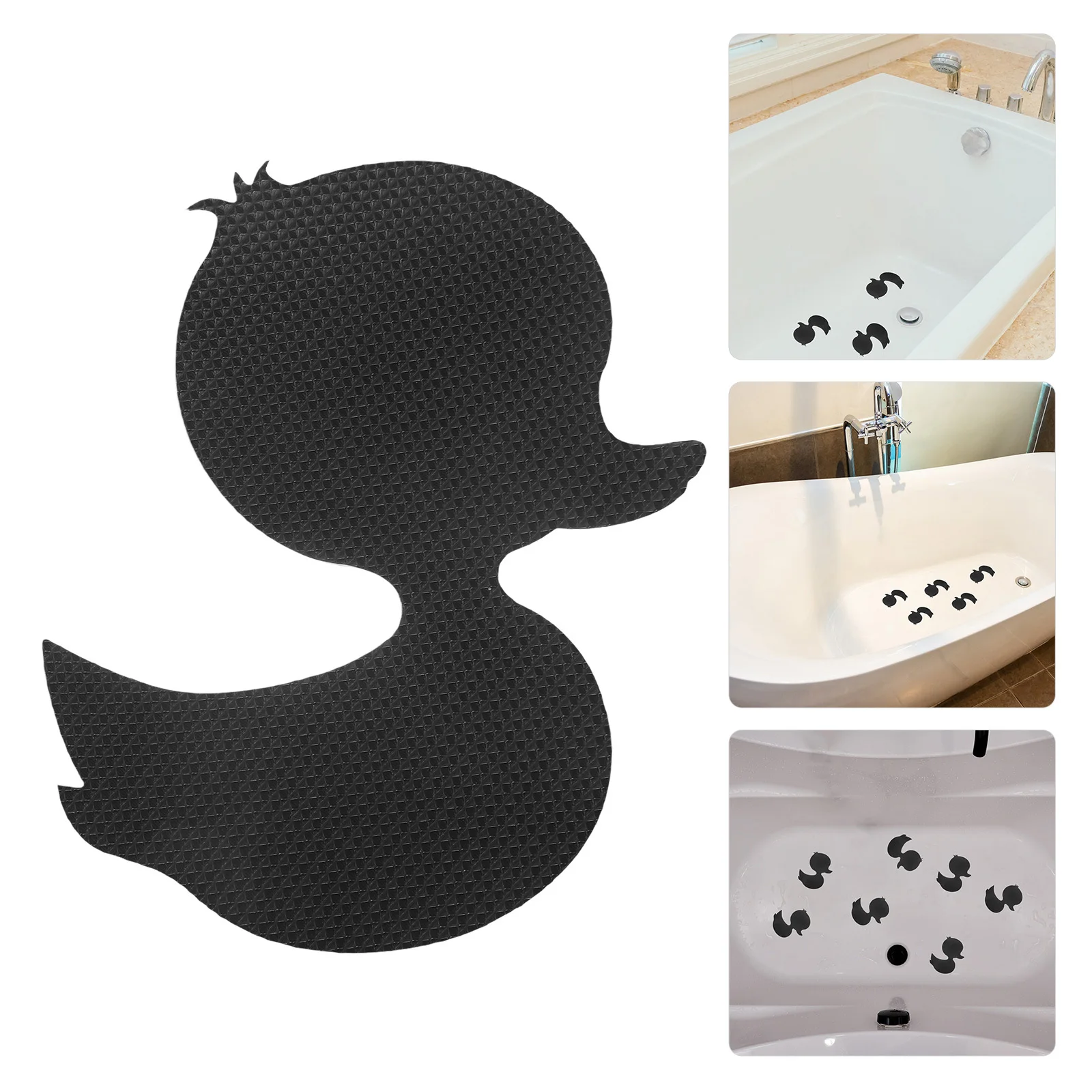 

12Pcs Non-Slip Stickers Peva Bathtub Anti Skid Decals for Shower Floor Stairs Treads Bathroom Ceramic Tiles Hardwood