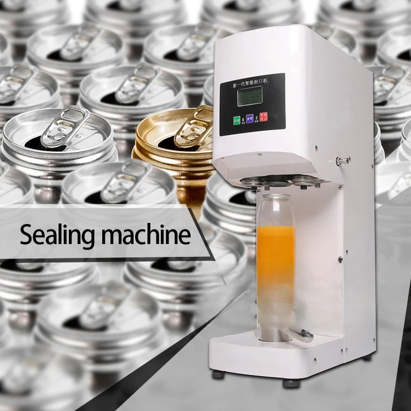 Machine commerciale de scellage de canettes en acier inoxydable, scellant de tasses, PRdrink, automatique, intelligent