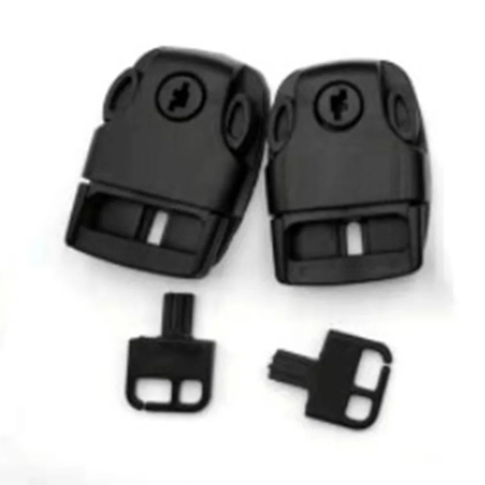 4 Sets Spa Cover Broken Latch Repair Kit Clip Lock Plastic 26mm For 1 Inch Wide Straps With Key And Hardware