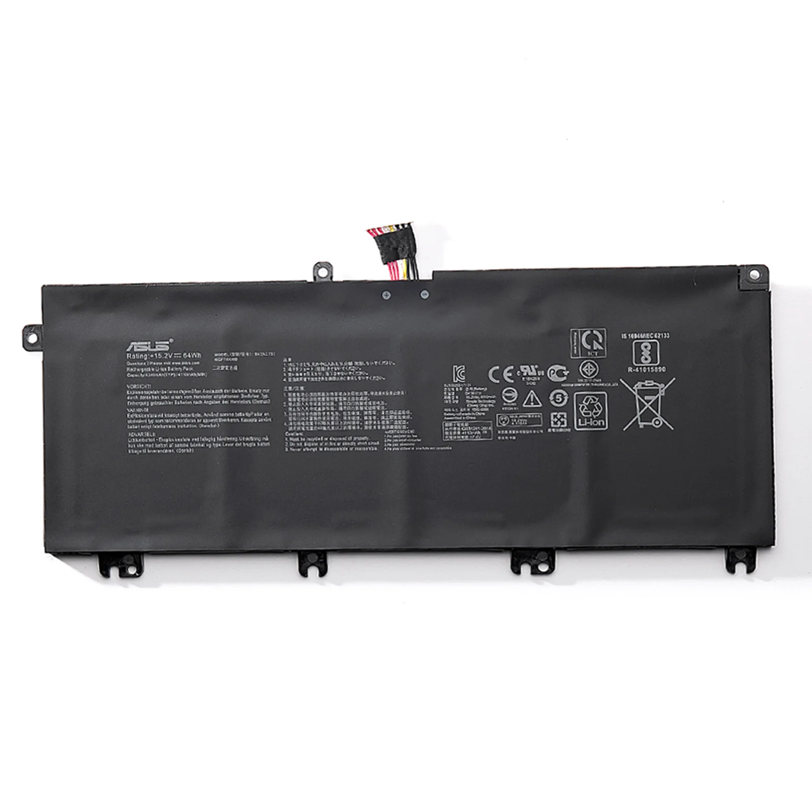 Batteria per Laptop BVBH B41N1711 per ASUS Strix GL703VD GL703VM GL503VD GL503VM FX503V FX705DT FX705DD FX705DU FX705DY 64WH