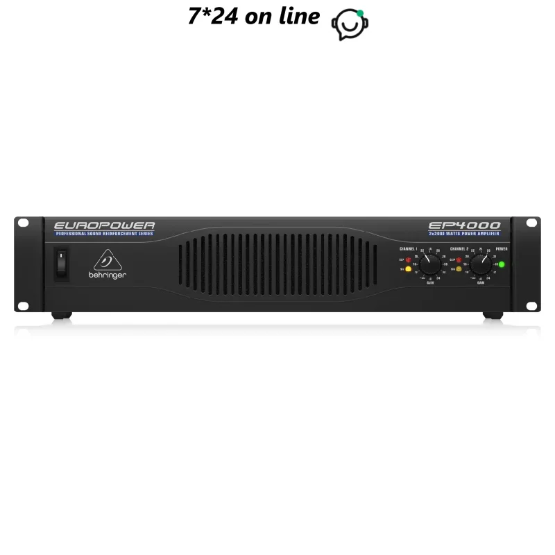 Amplificador de potencia estéreo profesional de 4000 W con tecnología ATR (respuesta transitoria acelerada)